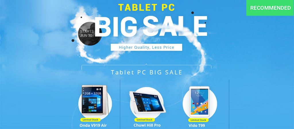 Everbuying Tablet PC Big Sale Cover photo