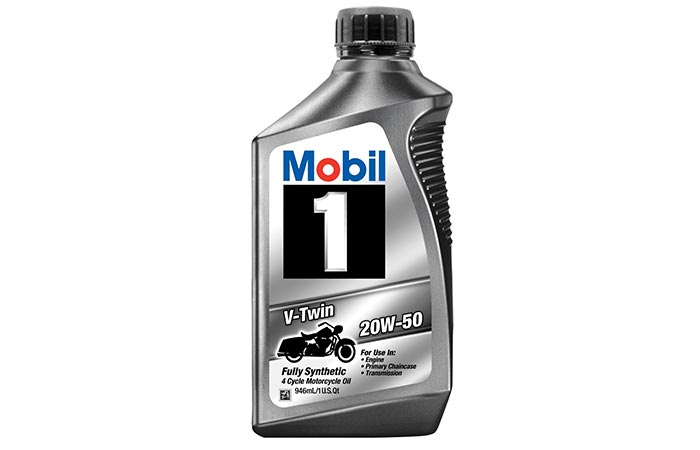 Mobil 1 Synthetic Motorcycle Oil