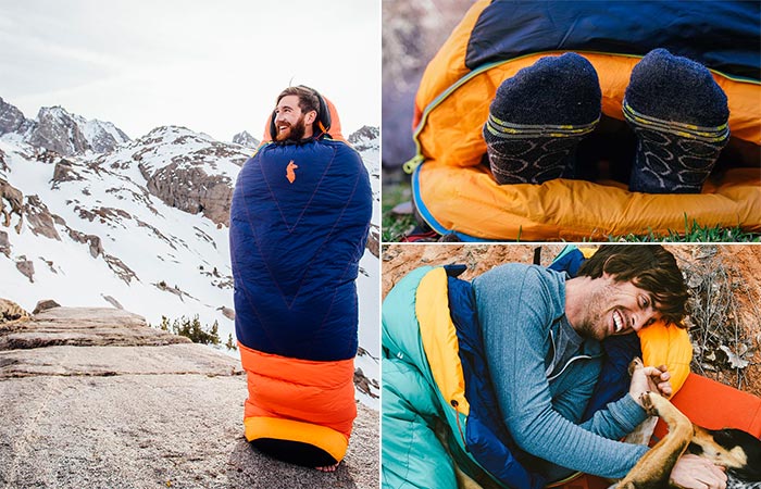 Three Images Of Cotopaxi Sueno Sleeping Bag