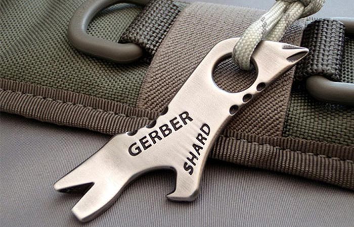 Gerber Shard Keychain Tool Attached
