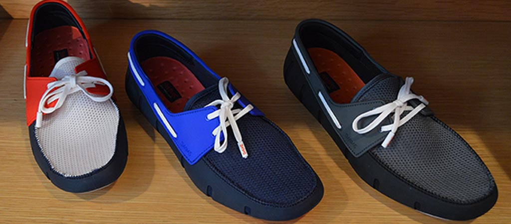 Different Colors of the SWIMS men's sports loafers