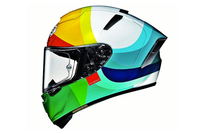 One Colorful Hello Cousteau Helmet