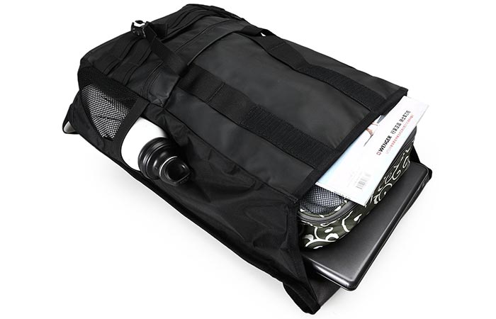Stuff inside the Timbuk2 Rogue Laptop Backpack
