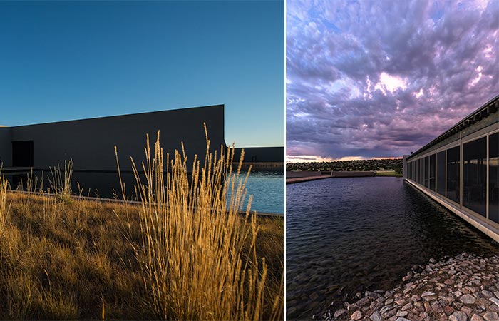 Two Images Of Tom Ford's Santa Fe Ranch