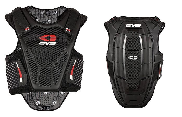 EVS Sports vest front and back view