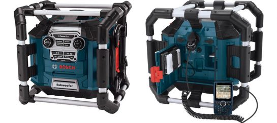 Bosch Power Box | A Booming Jobsite Radio And Charger