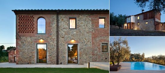 Renovated Old Farmhouse In The Tuscan Countryside