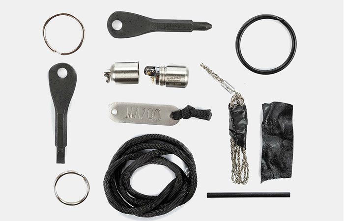All The Items In Essential EDC Kit