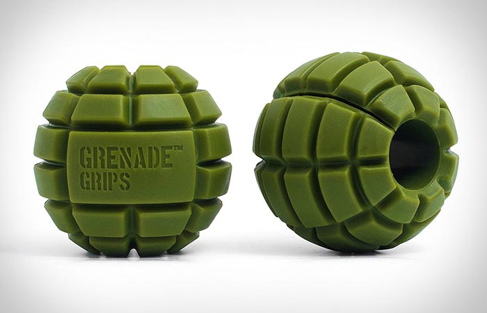 Two Grenade Grips