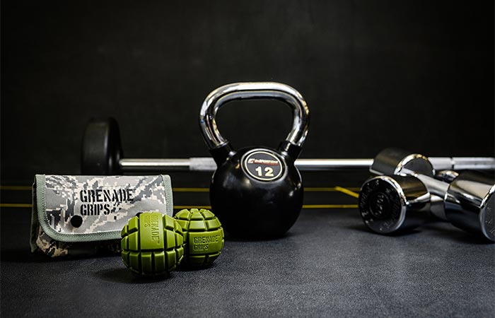 Grenade Grips And Other Workout Gear