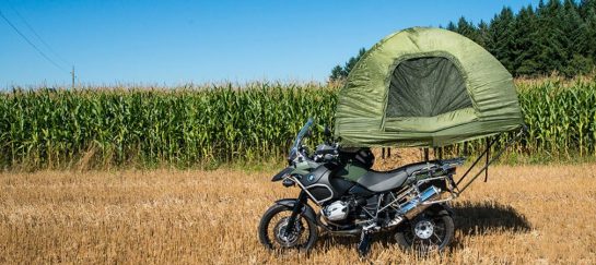 Mobed | The Motorcycle Mounted Tent