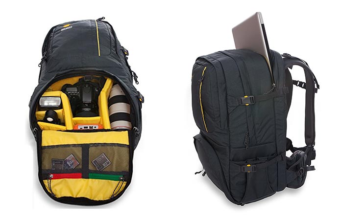 Two Images Of Mountainsmith Borealis Camera Backpack