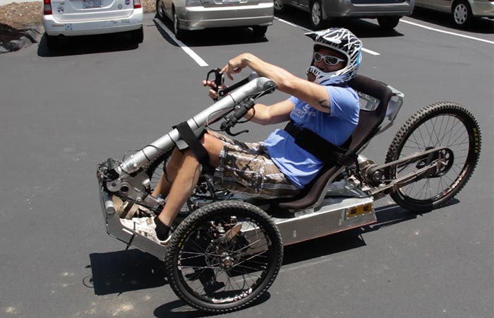 Outrider Electric Adventure Vehicle Hand-Pedaled Alpha