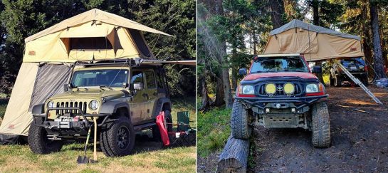 Tuff Stuff Overland | A Rooftop Camping Tent With Annex Room