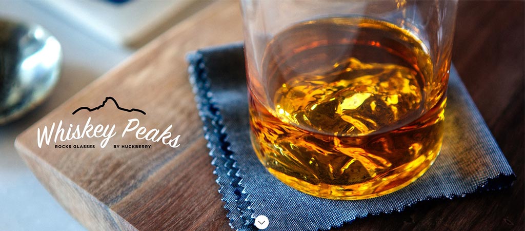 Whiskey Peaks | Huckberry-Exclusive Whiskey Glasses