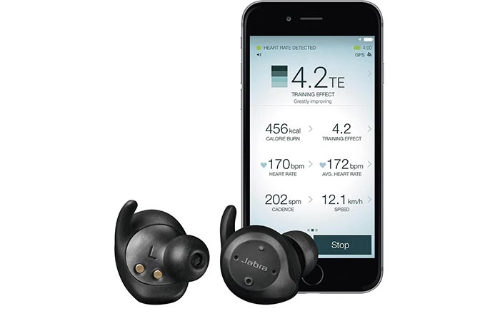 Jabra Elite Sport with the integrated fitness analysis app