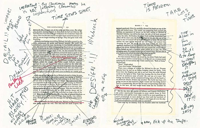 The Godfather Notebook inside look into Coppola's creative process