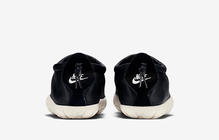 Nike Air Moc Bomber in black back view