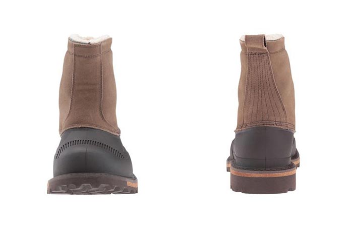 Woolrich boot from the front and back