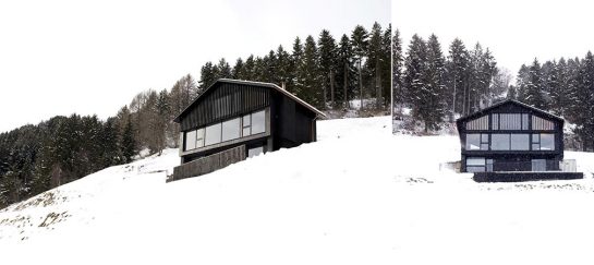 Morissen House In The Swiss Alps