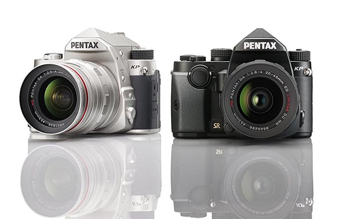 Pentax KP in two different colors