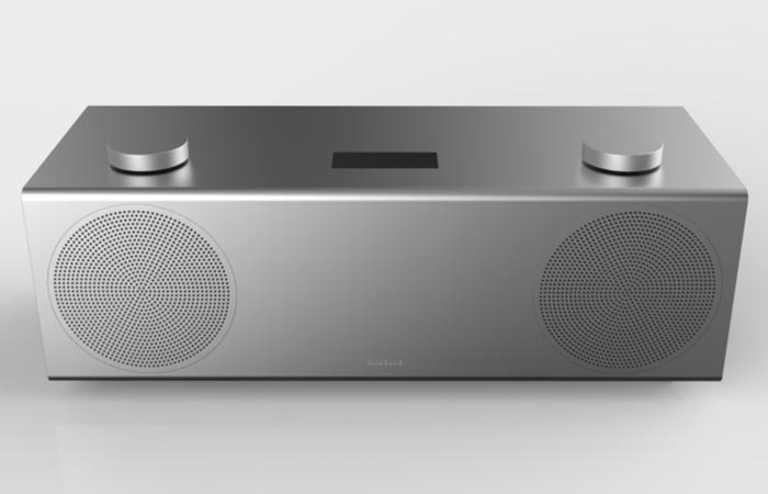 Front view of the Samsung H7 Wireless Speaker