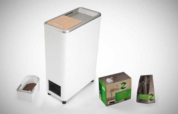 Zera Food Recycler with all of its components