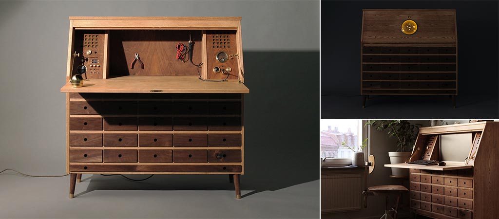 Three different views of the Tempel Workbench