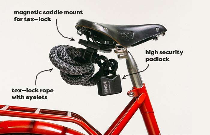 Tex-Lock features on a bicycle