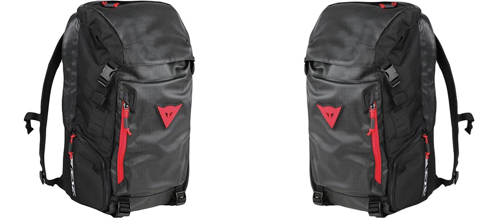 Two different views of the Dainese D-Throttle Backpack