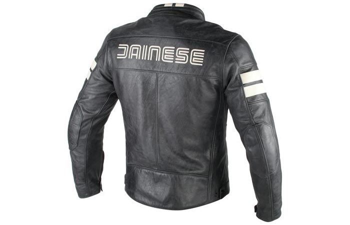 Back view of the Dainese HF D1 Leather Jacket