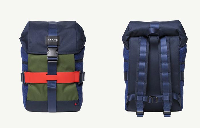 Front and back view of Ralph By State Bags