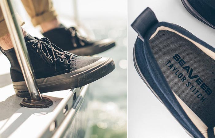 two images of SeaVees Mariner Boot