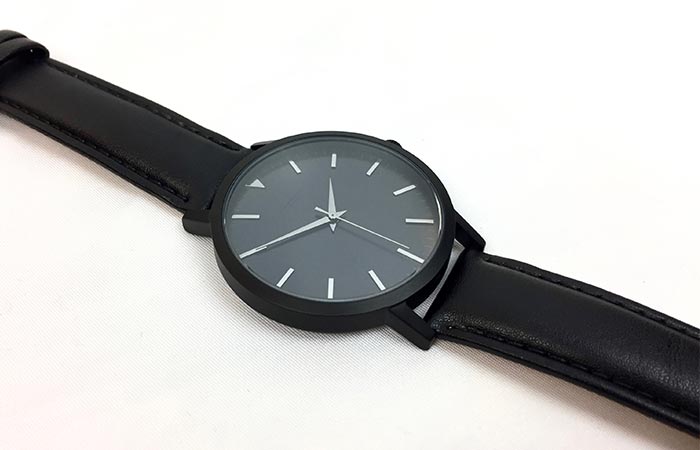 Black Sleek Supply watch
