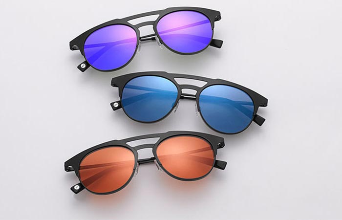 three colors of Warby Parker Bennett