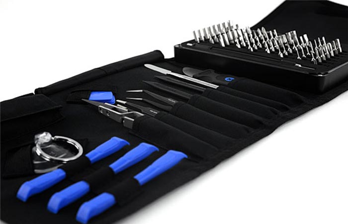 Close up of the iFixit Pro Tech Toolkit 