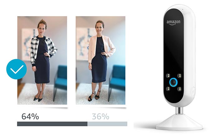 choosing outfits with Amazon Echo Look