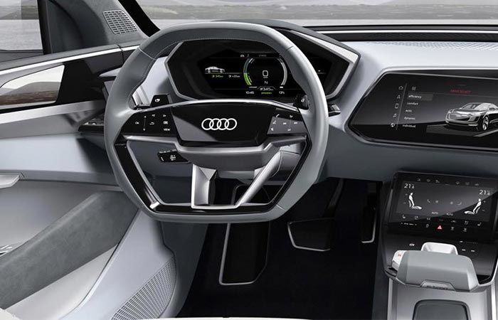 Audi E-Tron Sportback Concept interior
